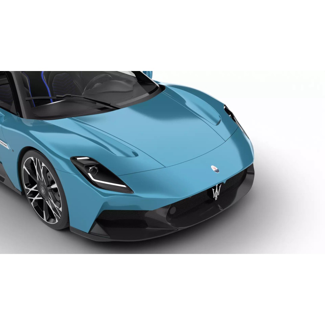 Maserati MCPura Cielo 2026 3D Model – High Poly Rigged Sport Car, FBX, OBJ - View 22