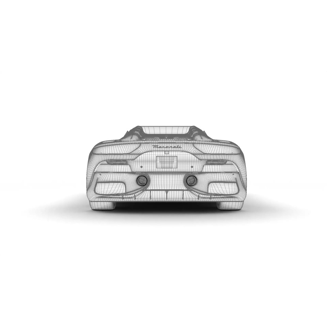 Maserati MCPura Cielo 2026 3D Model – High Poly Rigged Sport Car, FBX, OBJ - View 40