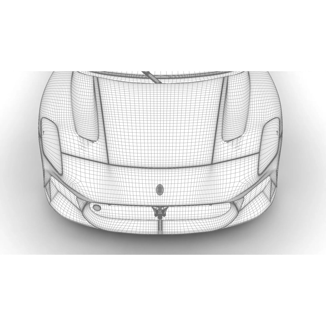 Maserati MCPura Cielo 2026 3D Model – High Poly Rigged Sport Car, FBX, OBJ - View 46