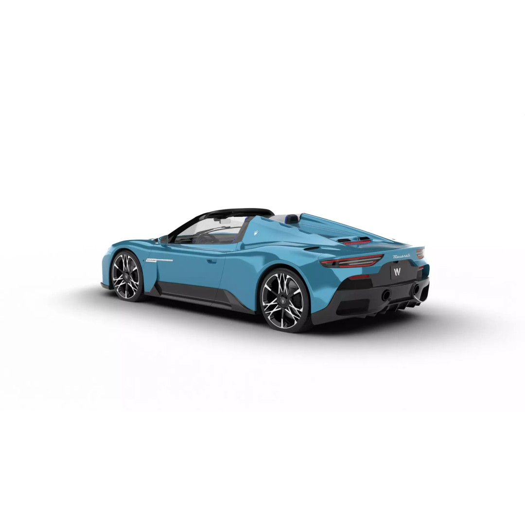 Maserati MCPura Cielo 2026 3D Model – High Poly Rigged Sport Car, FBX, OBJ - View 5
