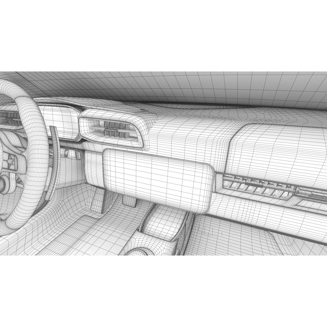 Maserati MCPura Cielo 2026 3D Model – High Poly Rigged Sport Car, FBX, OBJ - View 50