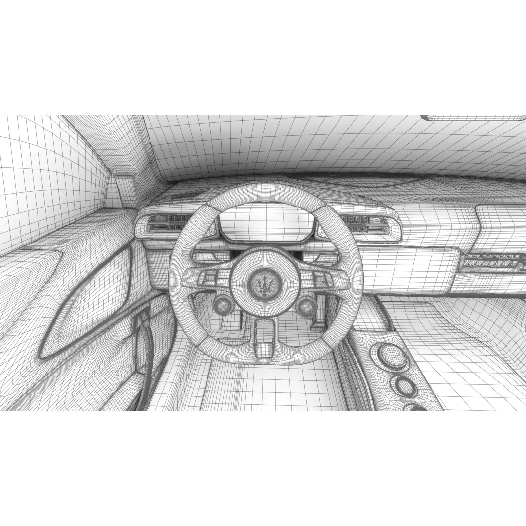 Maserati MCPura Cielo 2026 3D Model – High Poly Rigged Sport Car, FBX, OBJ - View 51