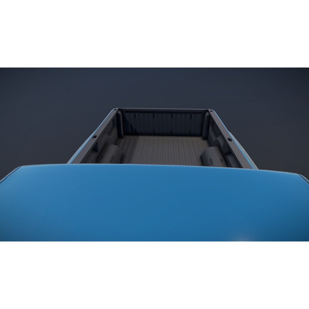 Dodge Ram 1996 3500 Laramie 3D Model – Low Poly Game Ready Asset, FBX - View 25