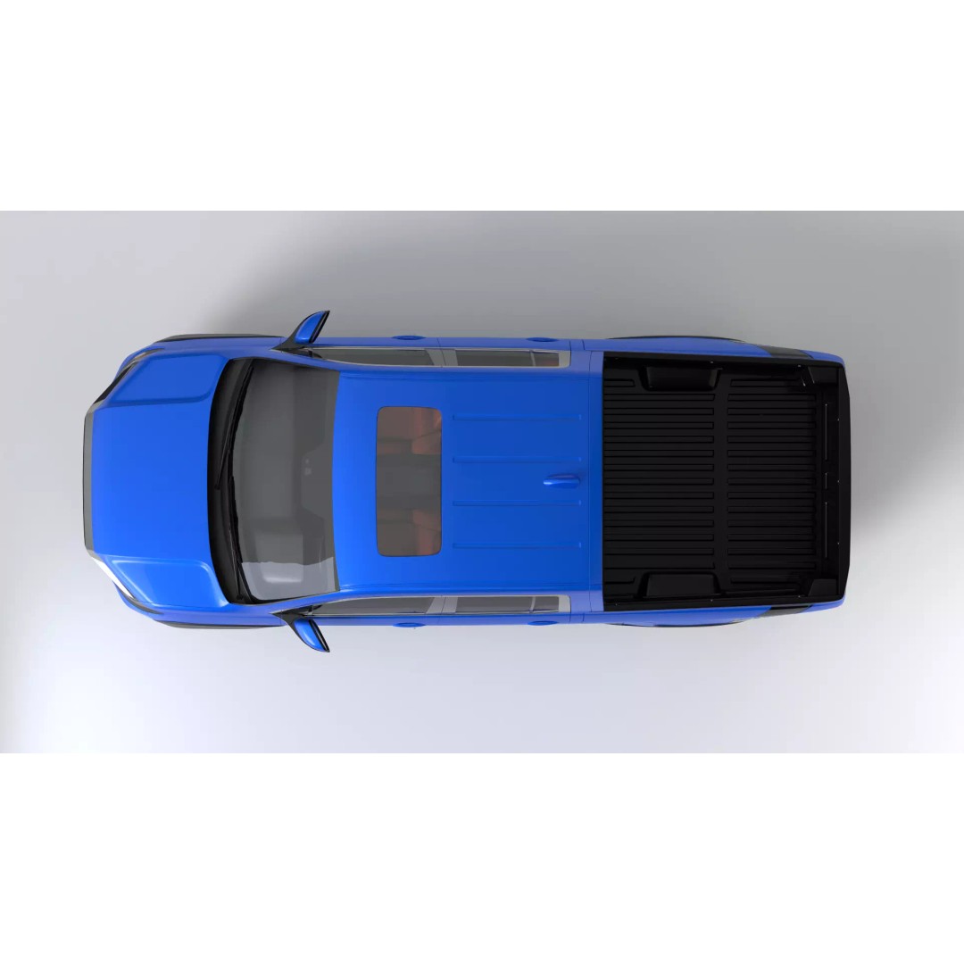 Honda Ridgeline 3D Model – High Poly Realistic Pickup Truck, Blender - View 10