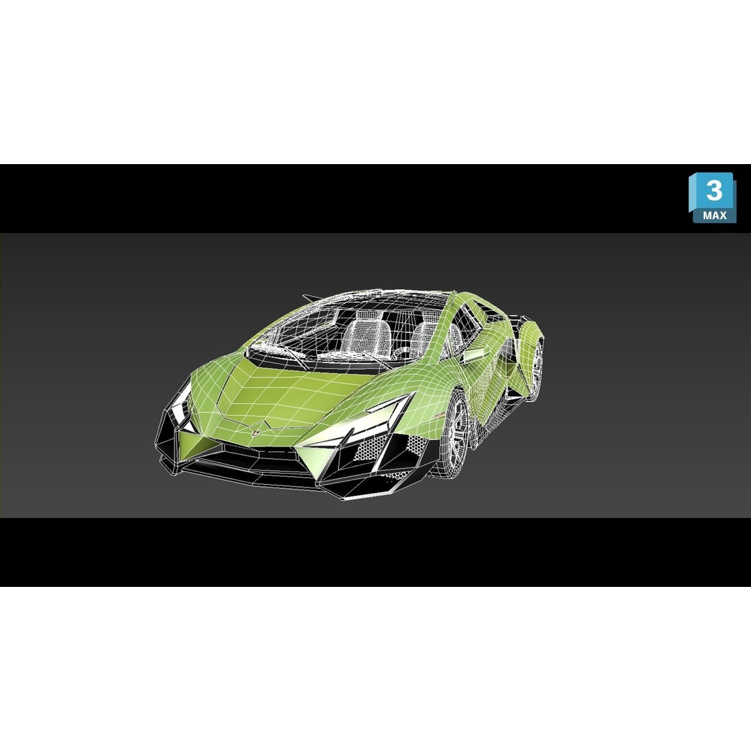 Forsennato Concept Car 3D Model – High Poly PBR Rigged Asset, FBX & Blender - View 23