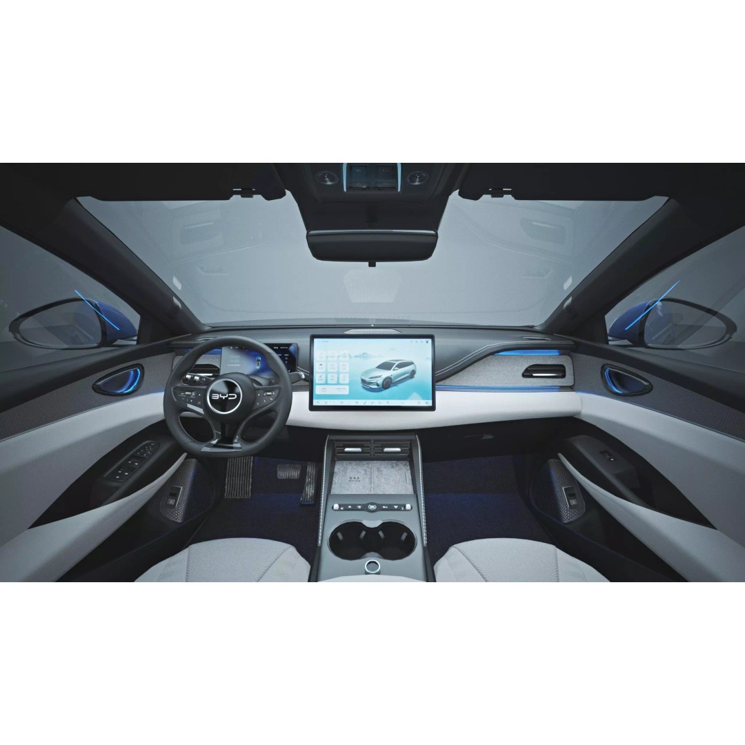 2025 BYD Seal 3D Model – High Poly Sport Car with Interior, FBX, Blender - View 12