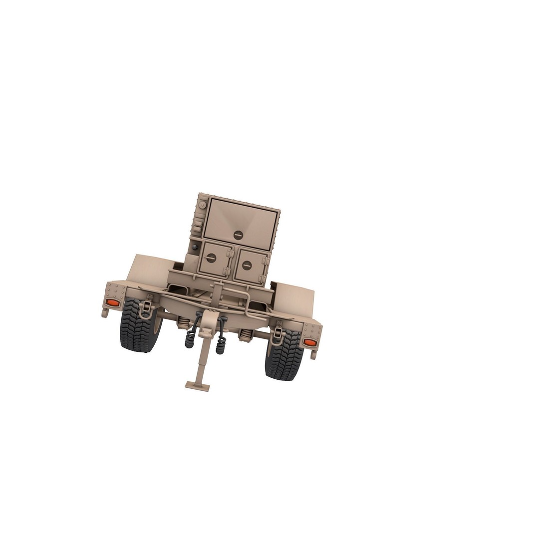 Military Generator MEP 803A 3D Model – High-Quality PBR Asset, FBX, OBJ - View 5