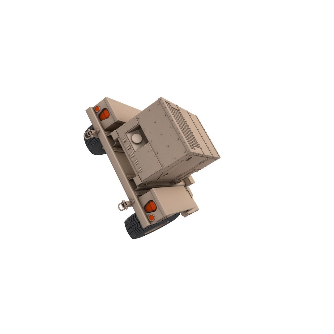 Military Generator MEP 803A 3D Model – High-Quality PBR Asset, FBX, OBJ - View 8