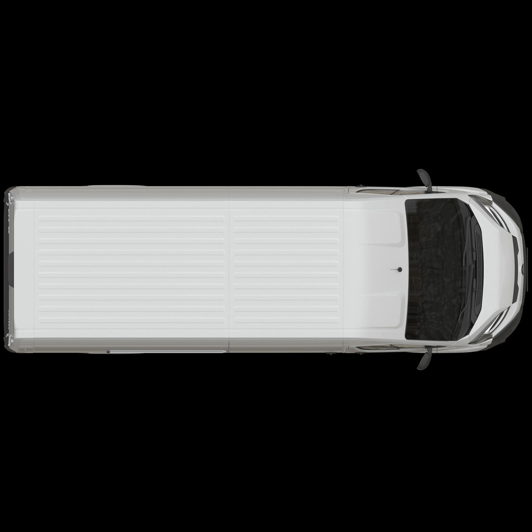 Citroen JUMPER 3D Model – Detailed Cargo Van, FBX, OBJ, Blender - View 13