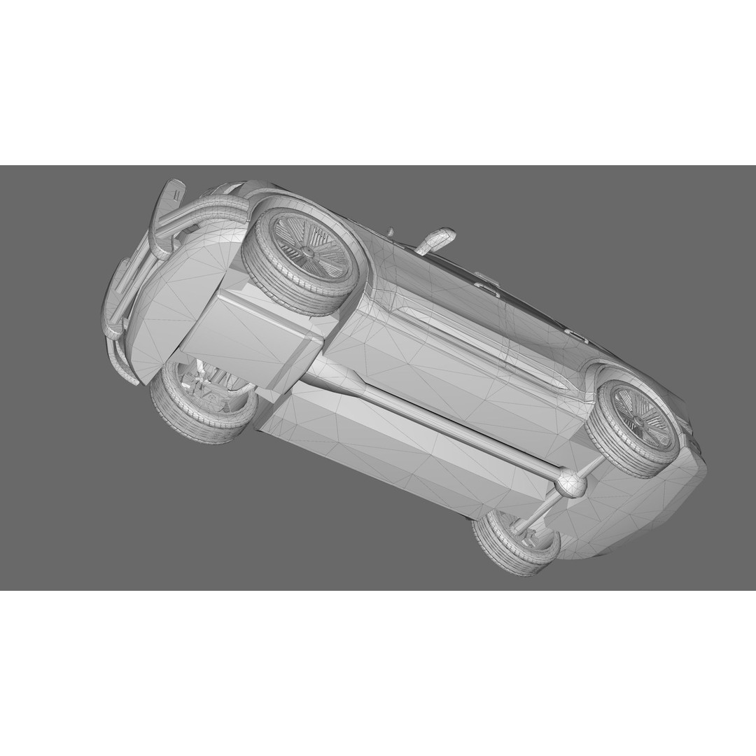 Cadillac Escalade IQ 2024 Police Interceptor 3D Model – Low Poly Game Asset, Blender