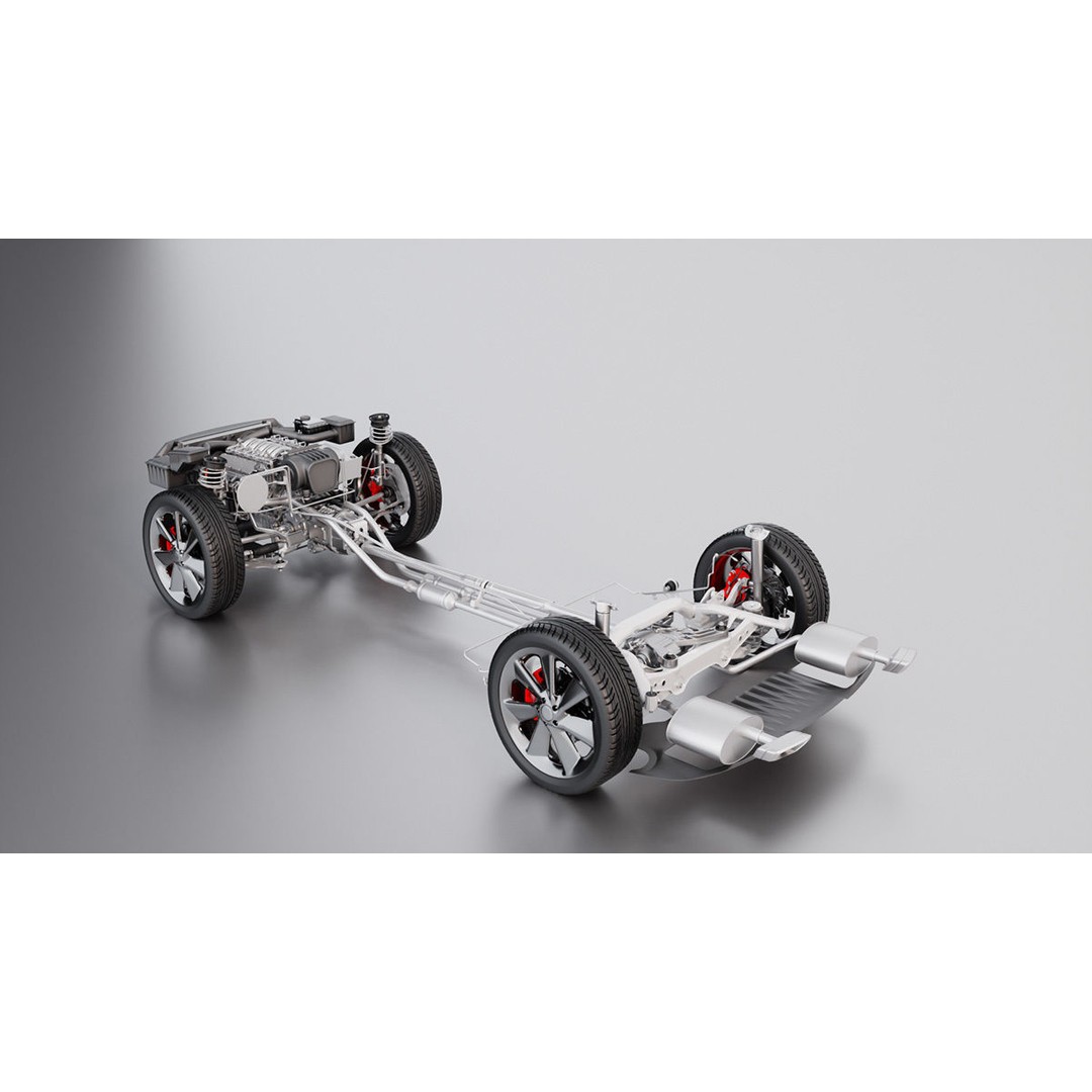 Sportback 3D Model – Generic Vehicle Asset with Customizable Features - View 11