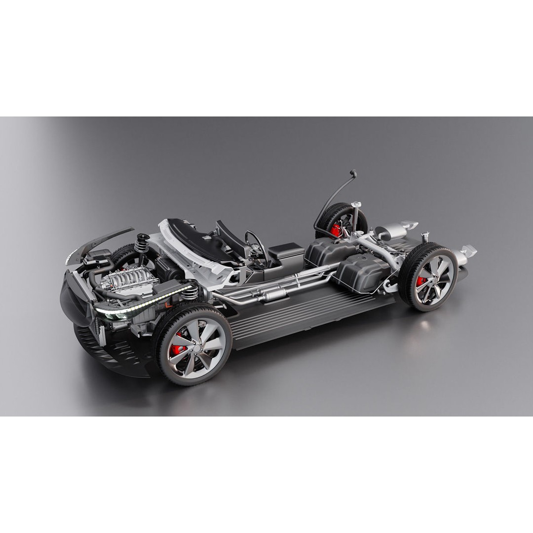 Sportback 3D Model – Generic Vehicle Asset with Customizable Features - View 8