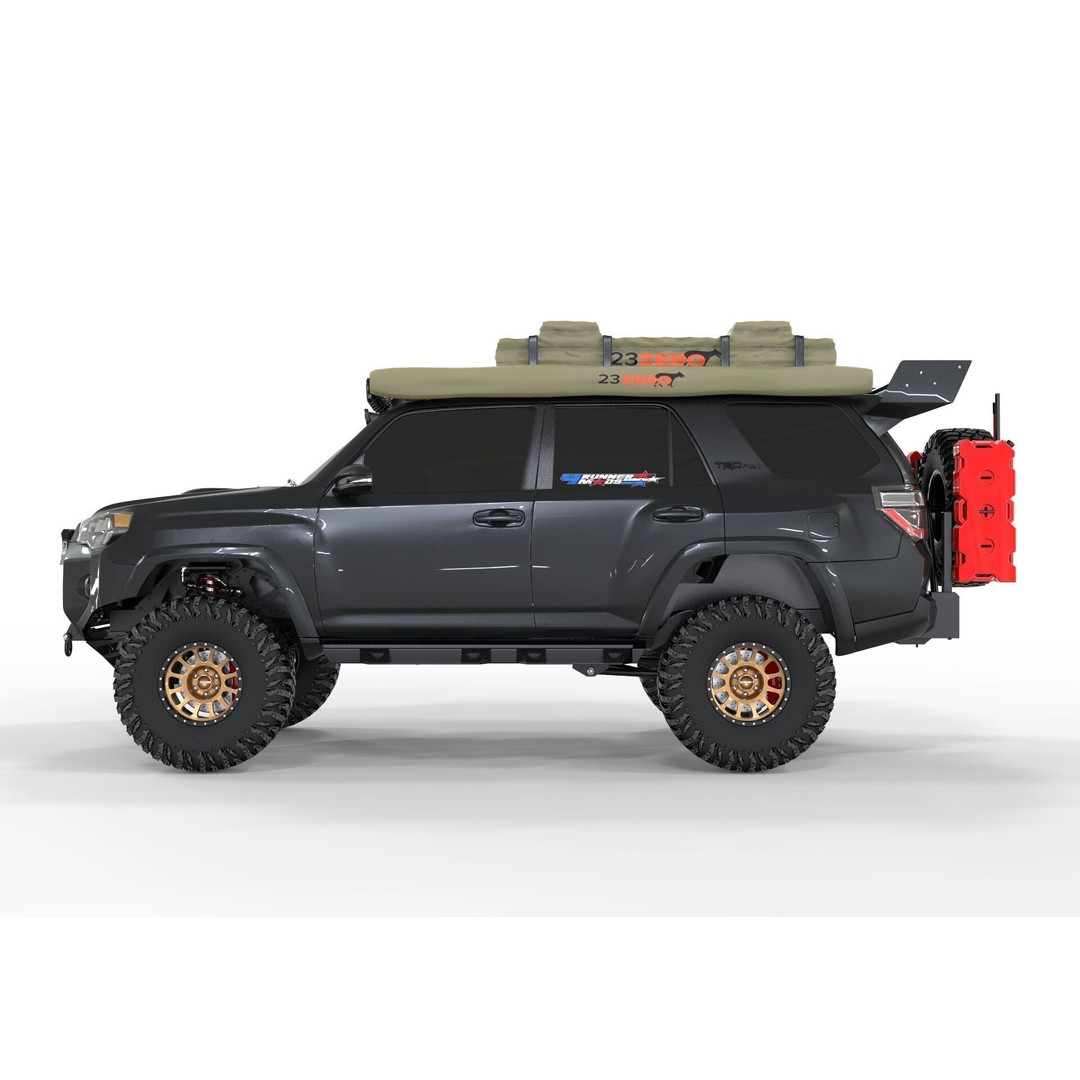 Toyota 4Runner 2022 3D Model – Full Accessories, FBX & Blender - View 3