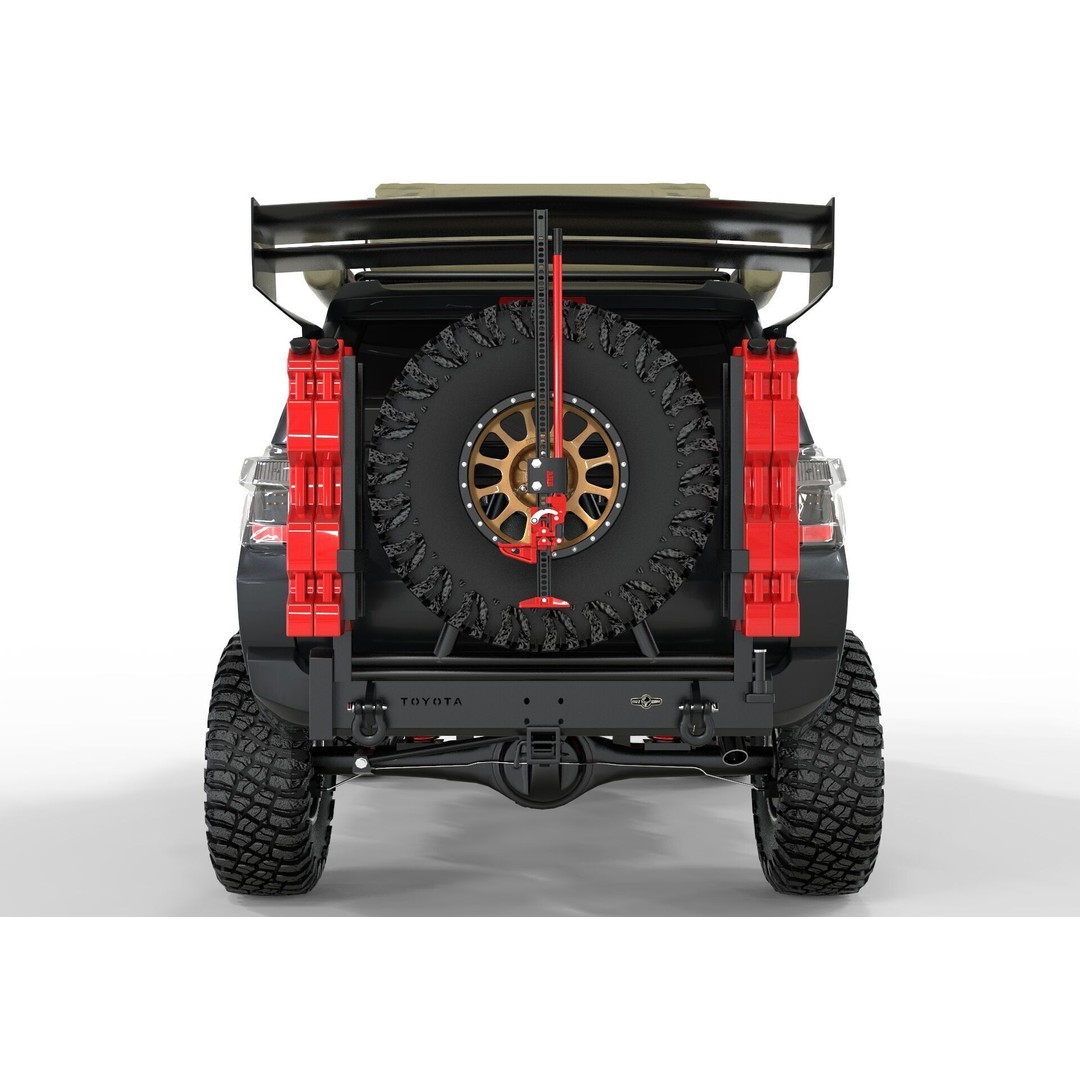 Toyota 4Runner 2022 3D Model – Full Accessories, FBX & Blender - View 6