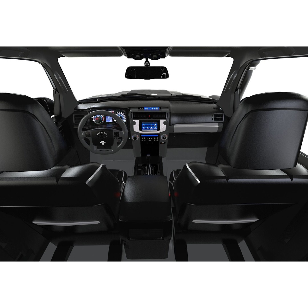 Toyota 4Runner 2022 3D Model – Full Accessories, FBX & Blender - View 9