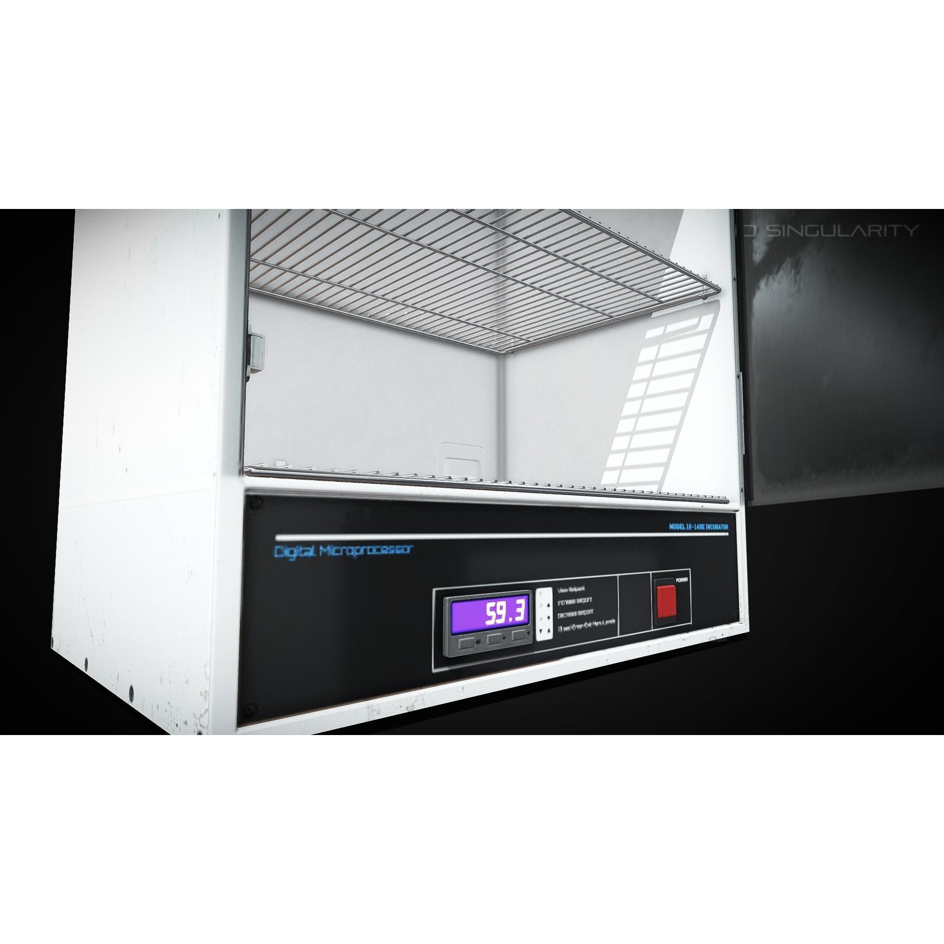 Digital Incubator - Low-Poly Game-Ready 3D Model - View 4