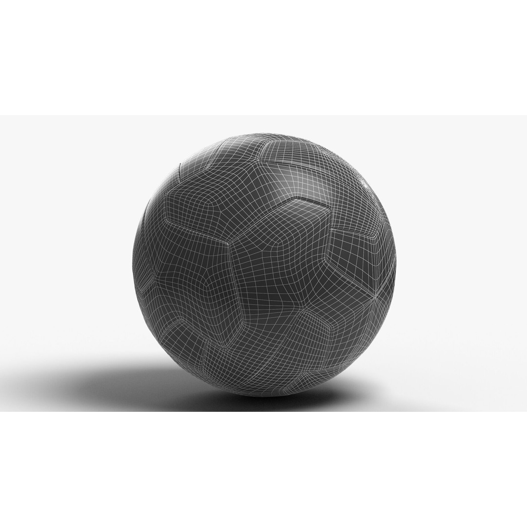 Decathlon Ligue 1 25-26 Soccer Ball 3D Model – PBR High-Quality Game Asset - View 8