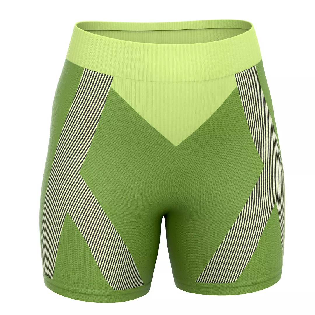 Sport Shorts 3D Model – Low Poly Clothing Asset, FBX, OBJ, Blender