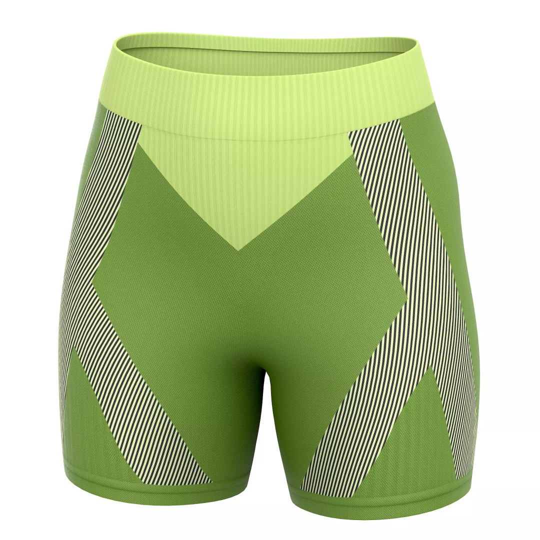 Sport Shorts 3D Model – Low Poly Clothing Asset, FBX, OBJ, Blender - View 15
