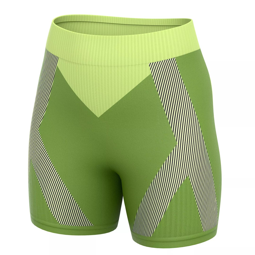Sport Shorts 3D Model – Low Poly Clothing Asset, FBX, OBJ, Blender - View 16