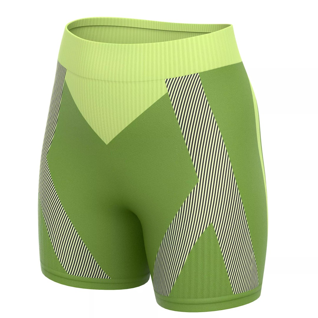 Sport Shorts 3D Model – Low Poly Clothing Asset, FBX, OBJ, Blender - View 17