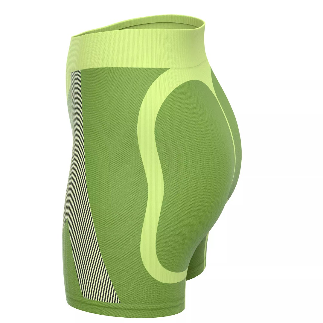 Sport Shorts 3D Model – Low Poly Clothing Asset, FBX, OBJ, Blender - View 23
