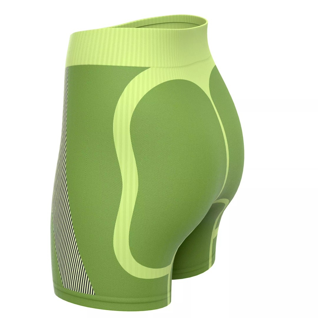 Sport Shorts 3D Model – Low Poly Clothing Asset, FBX, OBJ, Blender - View 24