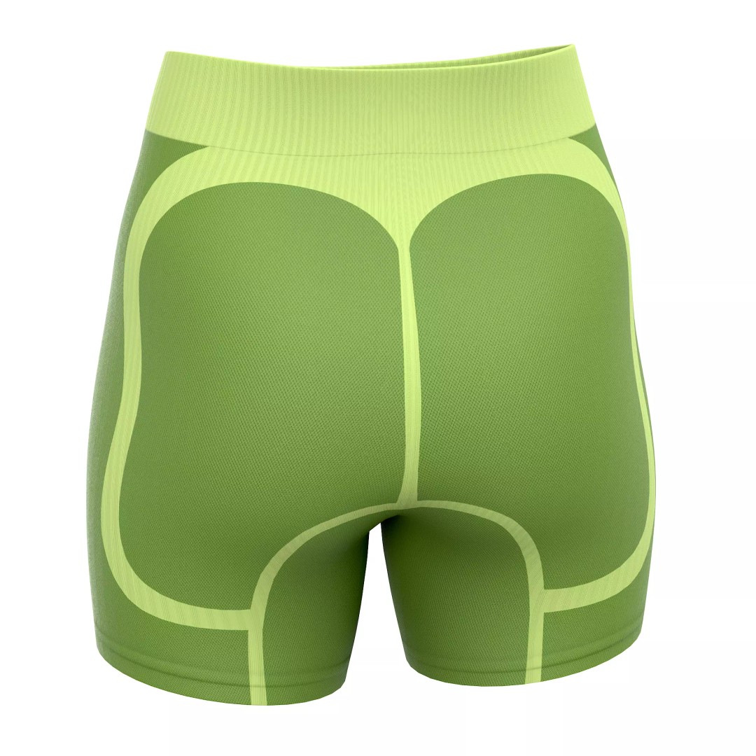 Sport Shorts 3D Model – Low Poly Clothing Asset, FBX, OBJ, Blender - View 29