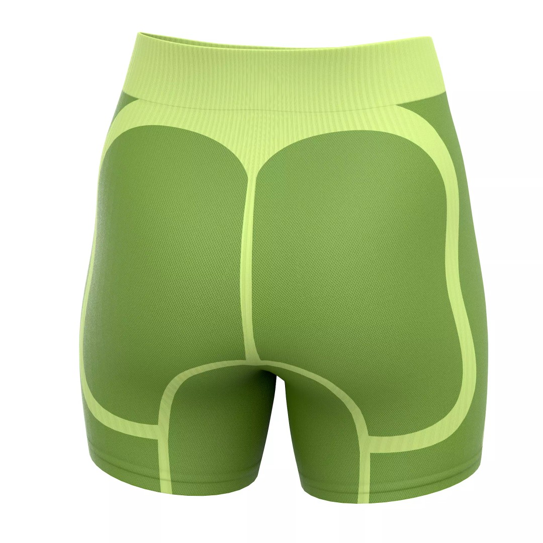 Sport Shorts 3D Model – Low Poly Clothing Asset, FBX, OBJ, Blender - View 31