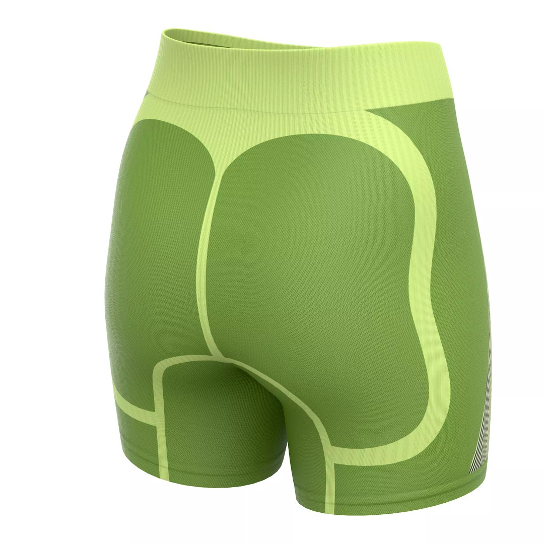 Sport Shorts 3D Model – Low Poly Clothing Asset, FBX, OBJ, Blender - View 33