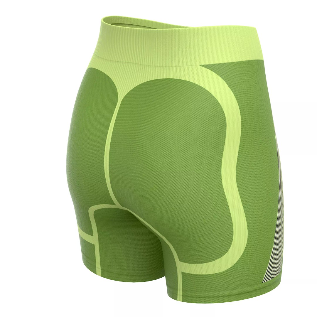 Sport Shorts 3D Model – Low Poly Clothing Asset, FBX, OBJ, Blender - View 34