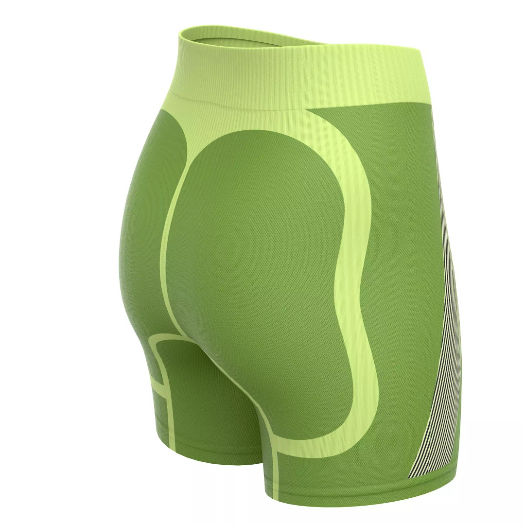 Sport Shorts 3D Model – Low Poly Clothing Asset, FBX, OBJ, Blender - View 35