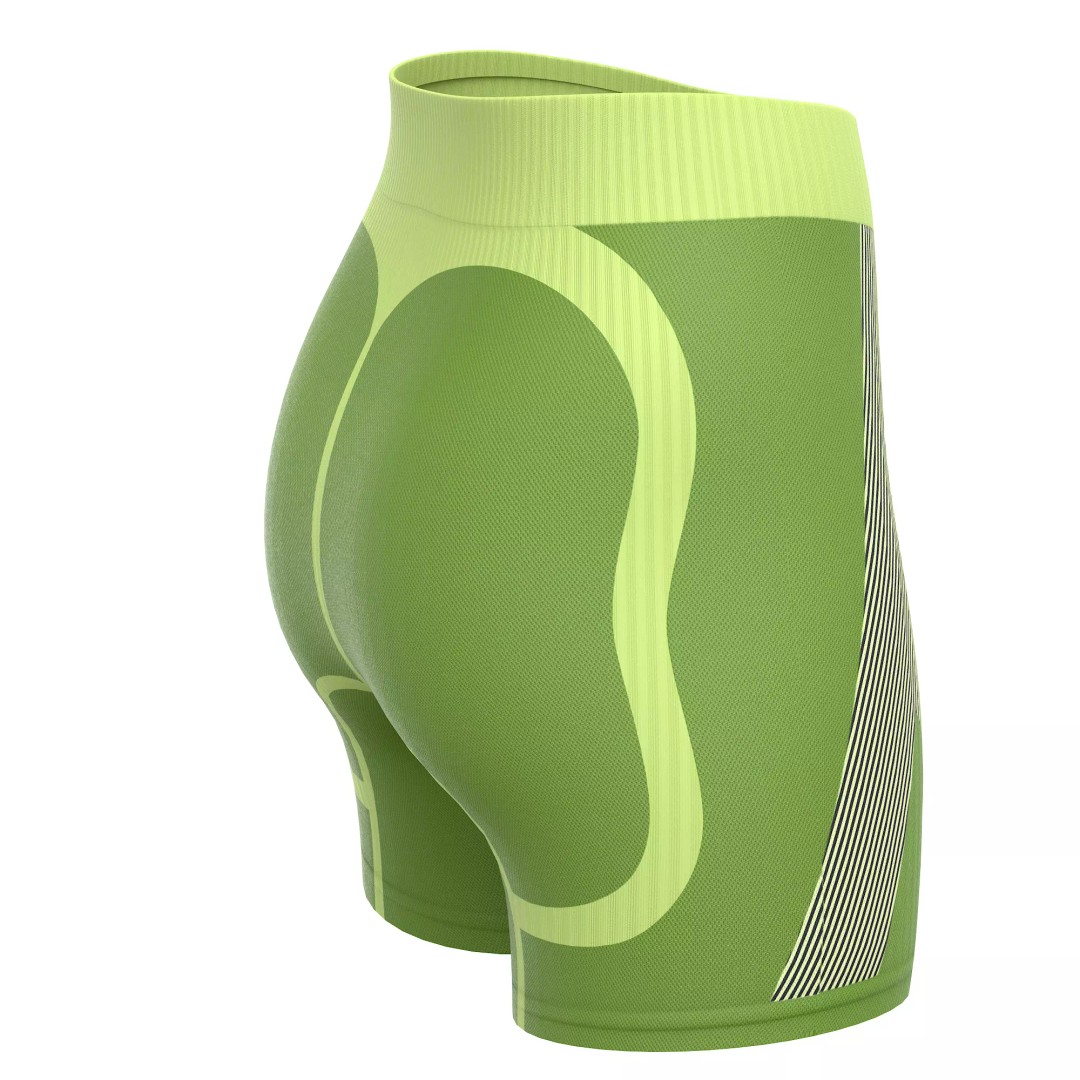 Sport Shorts 3D Model – Low Poly Clothing Asset, FBX, OBJ, Blender - View 36