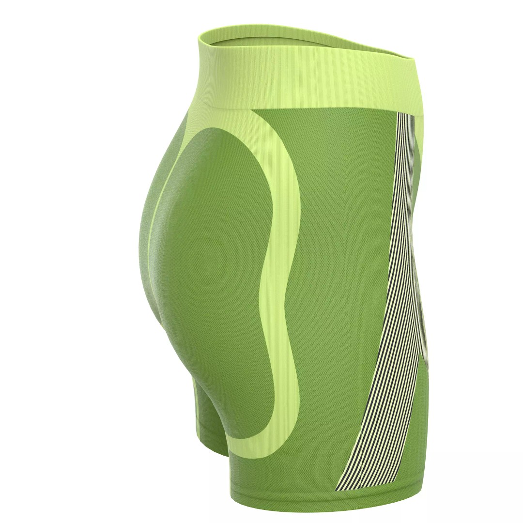 Sport Shorts 3D Model – Low Poly Clothing Asset, FBX, OBJ, Blender - View 37