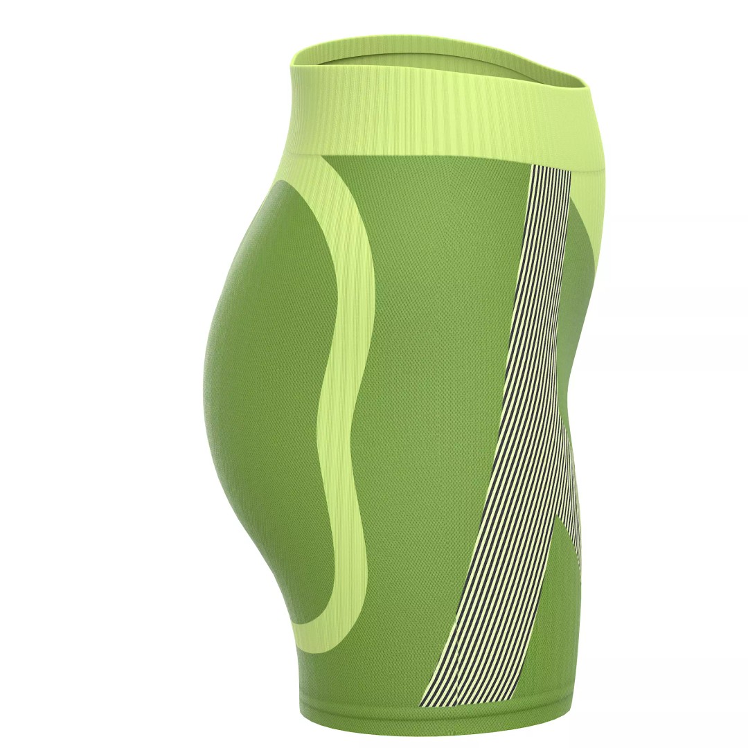 Sport Shorts 3D Model – Low Poly Clothing Asset, FBX, OBJ, Blender - View 38
