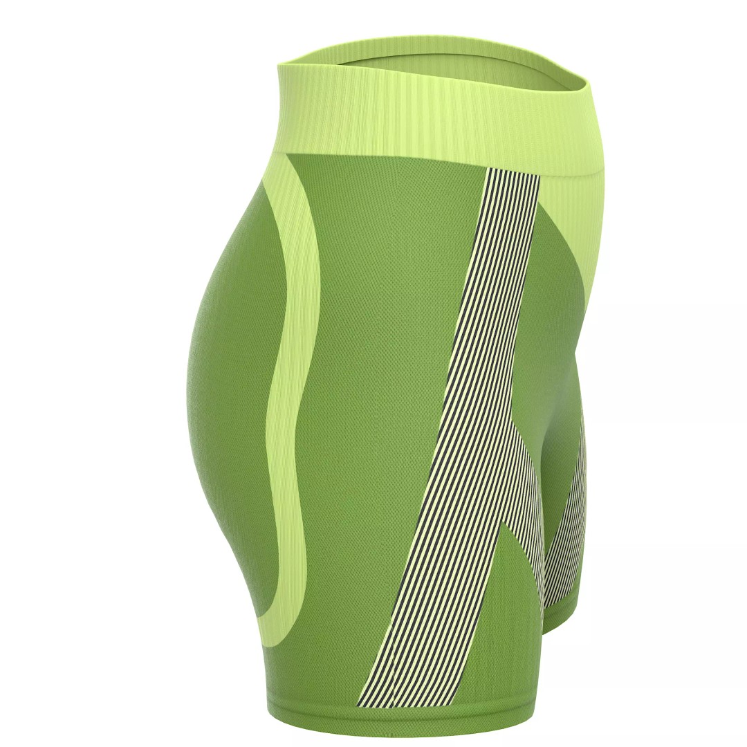 Sport Shorts 3D Model – Low Poly Clothing Asset, FBX, OBJ, Blender - View 39