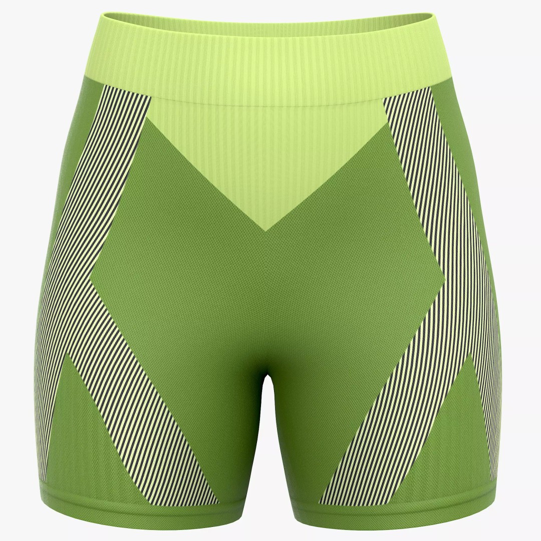 Sport Shorts 3D Model – Low Poly Clothing Asset, FBX, OBJ, Blender - View 4