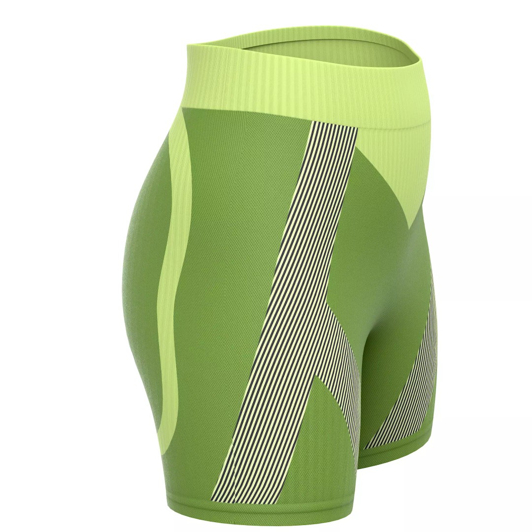 Sport Shorts 3D Model – Low Poly Clothing Asset, FBX, OBJ, Blender - View 40