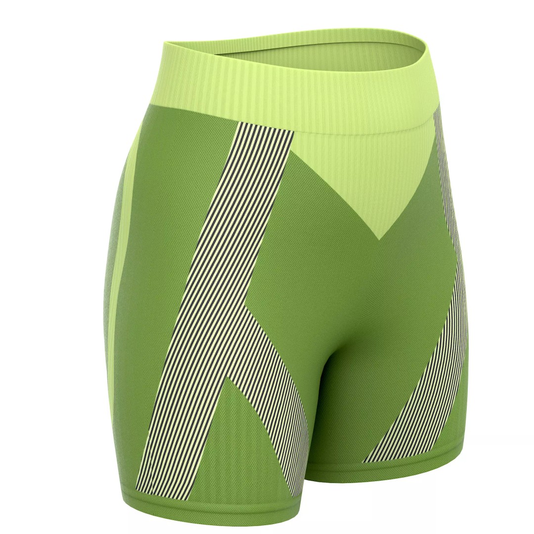 Sport Shorts 3D Model – Low Poly Clothing Asset, FBX, OBJ, Blender - View 42