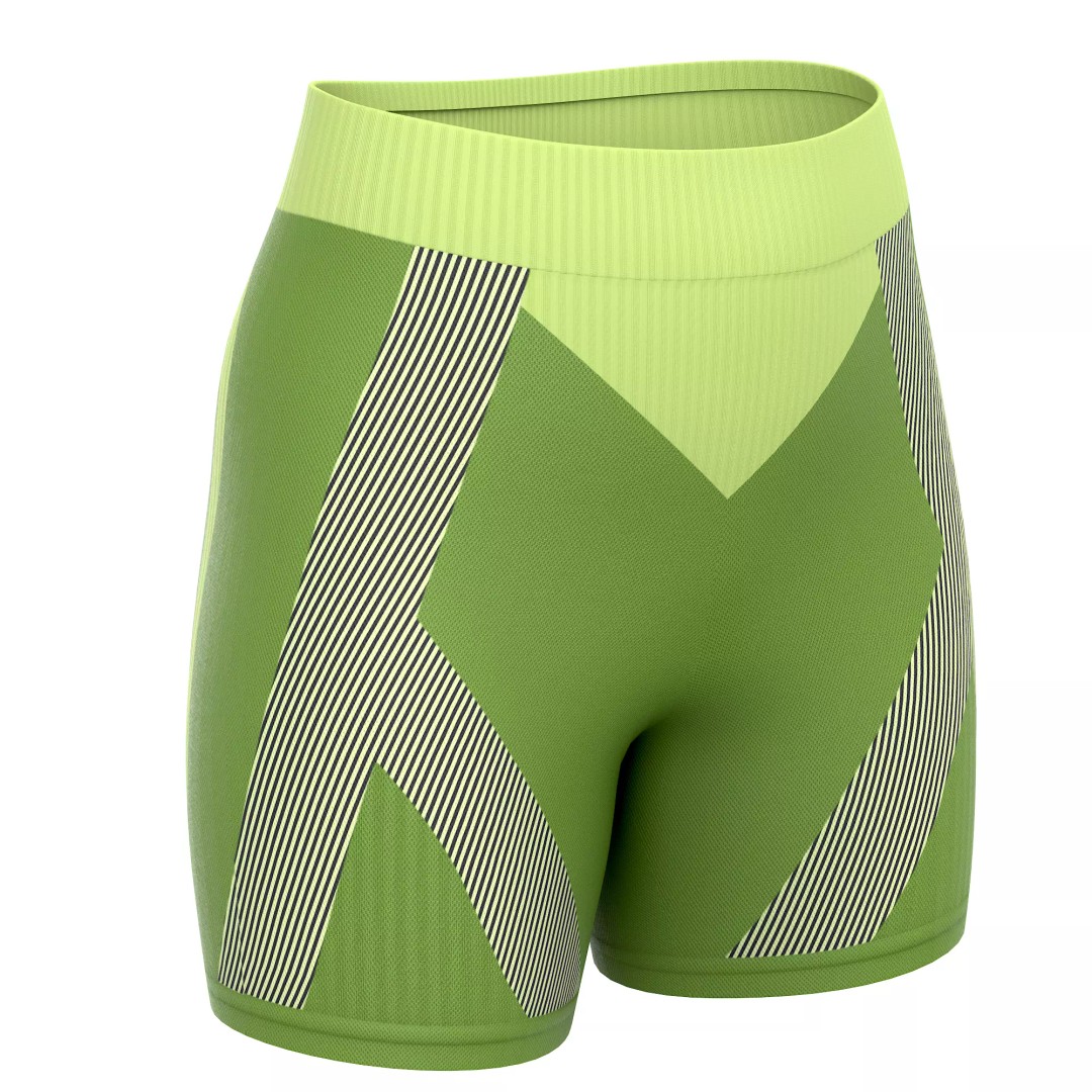 Sport Shorts 3D Model – Low Poly Clothing Asset, FBX, OBJ, Blender - View 43