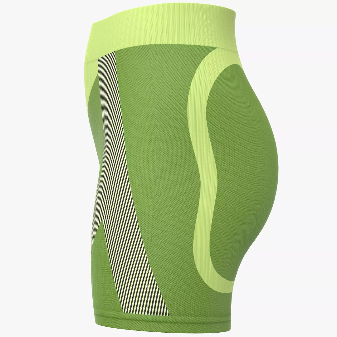 Sport Shorts 3D Model – Low Poly Clothing Asset, FBX, OBJ, Blender - View 7
