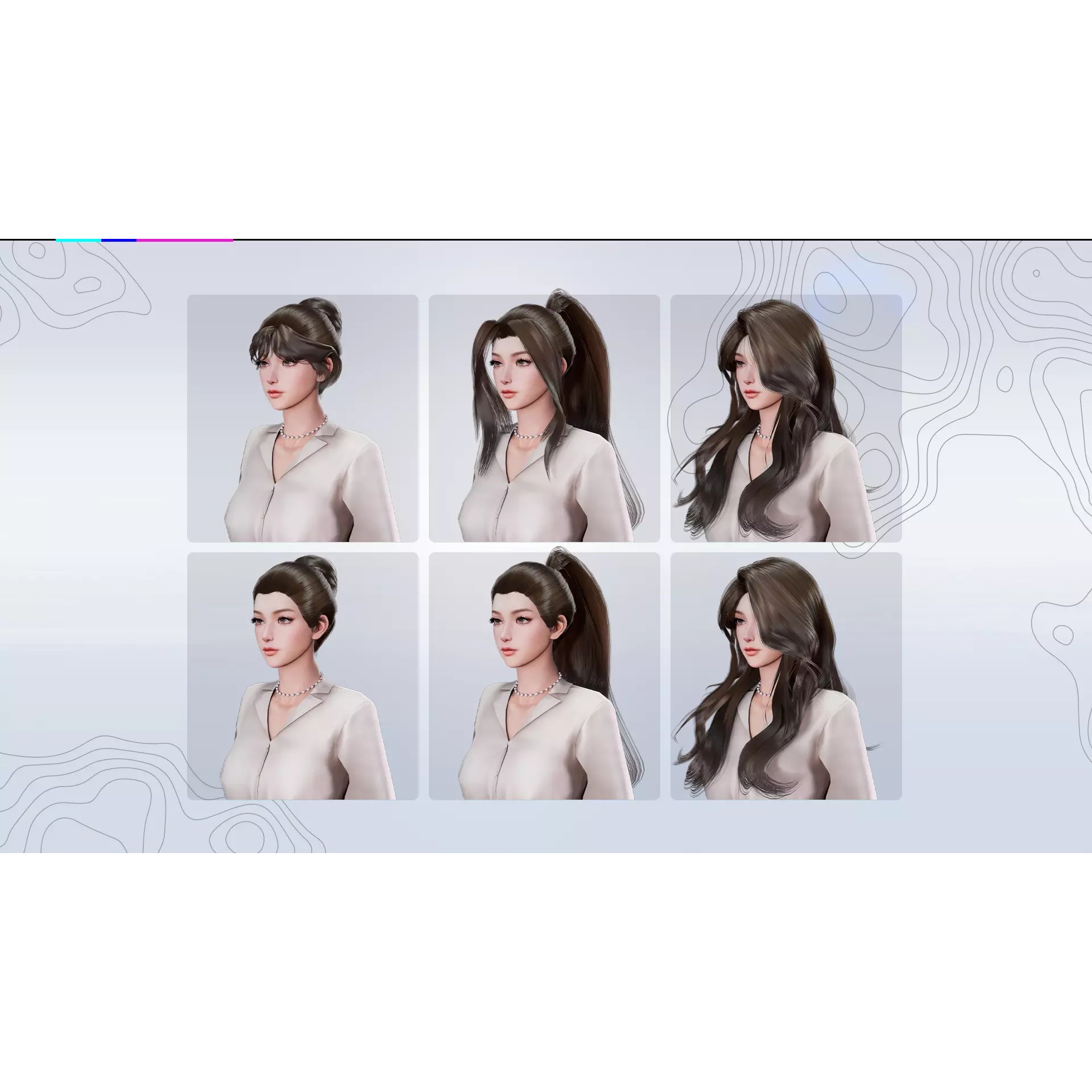 Business Lady - Low-Poly Game-Ready 3D Model - View 12