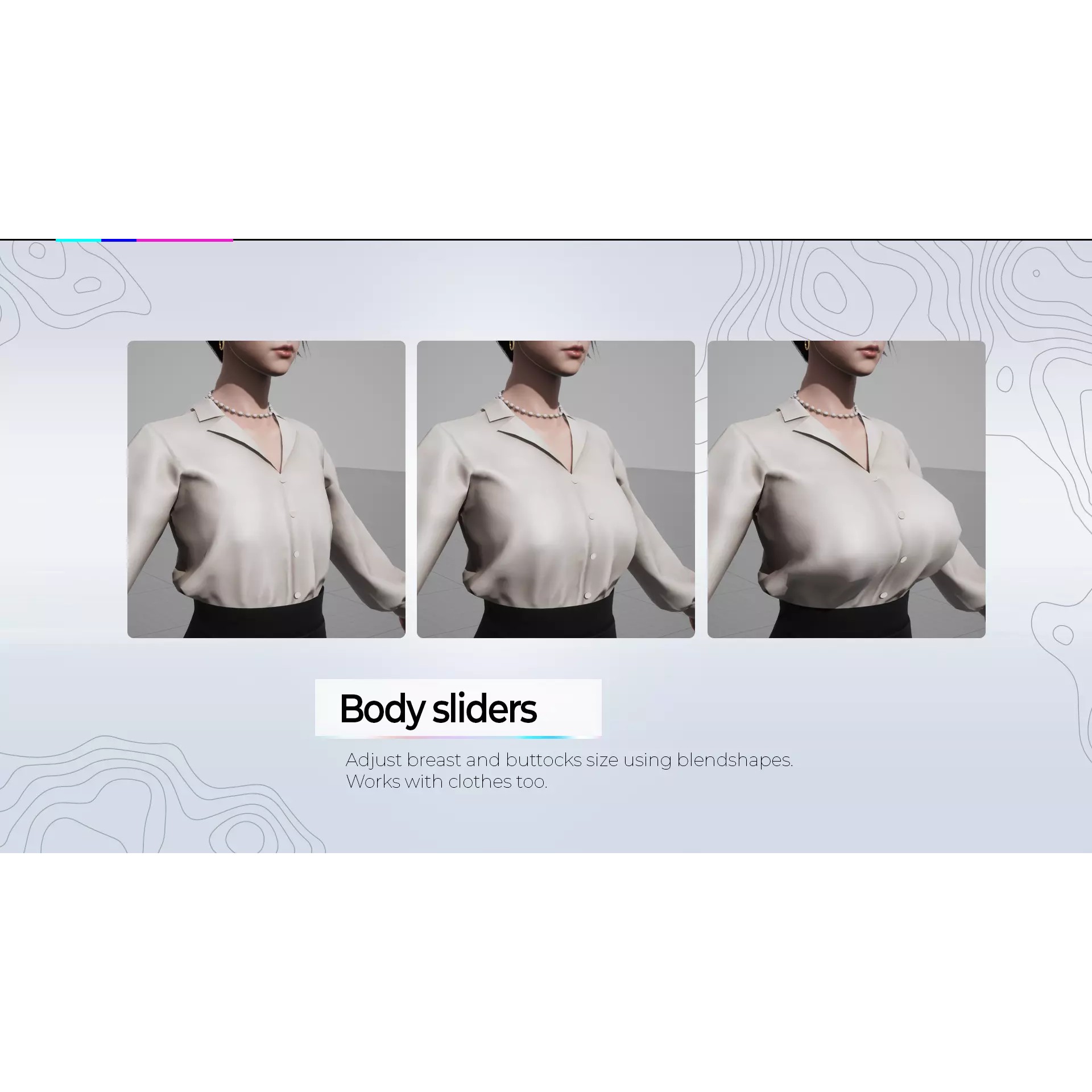 Business Lady - Low-Poly Game-Ready 3D Model - View 14