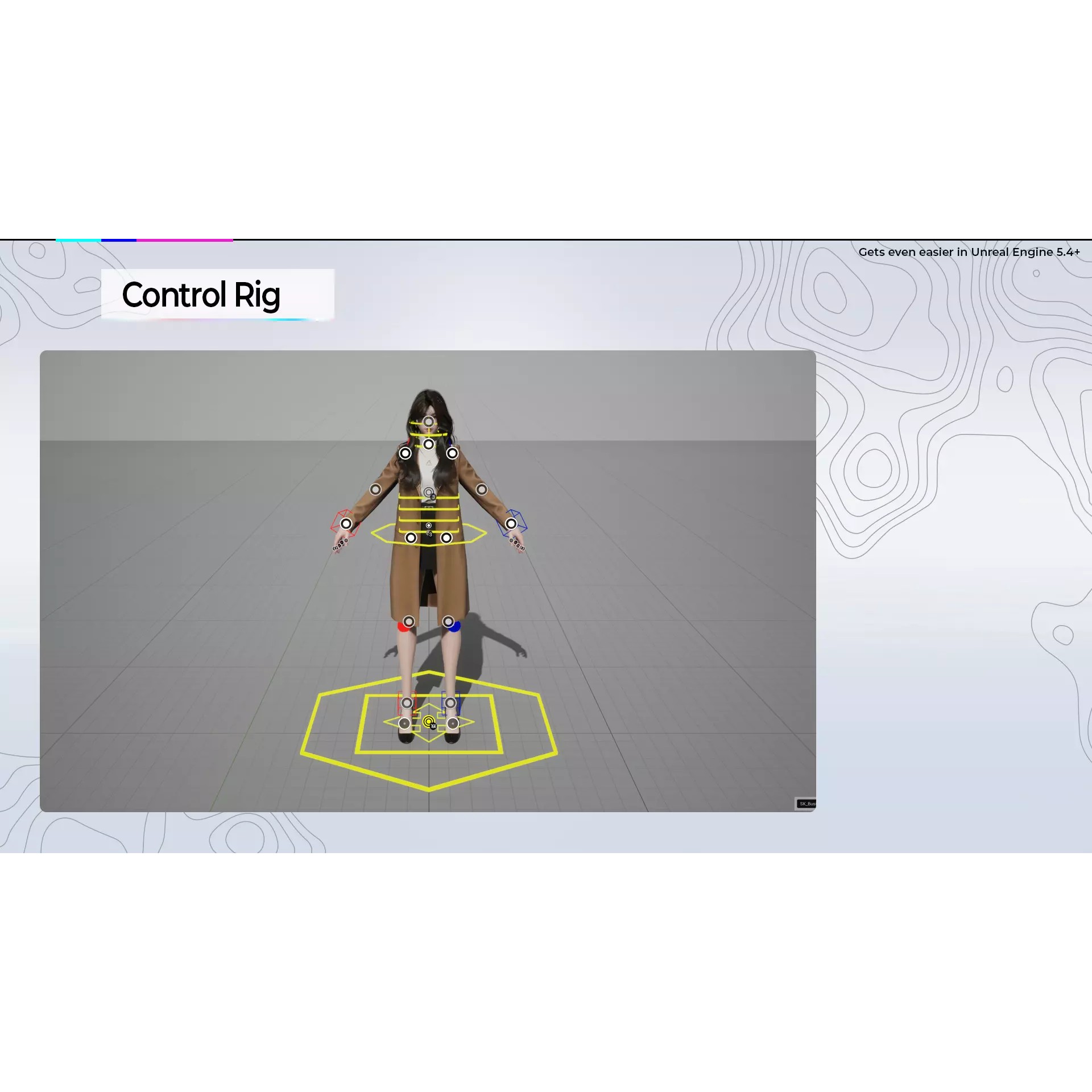 Business Lady - Low-Poly Game-Ready 3D Model - View 15