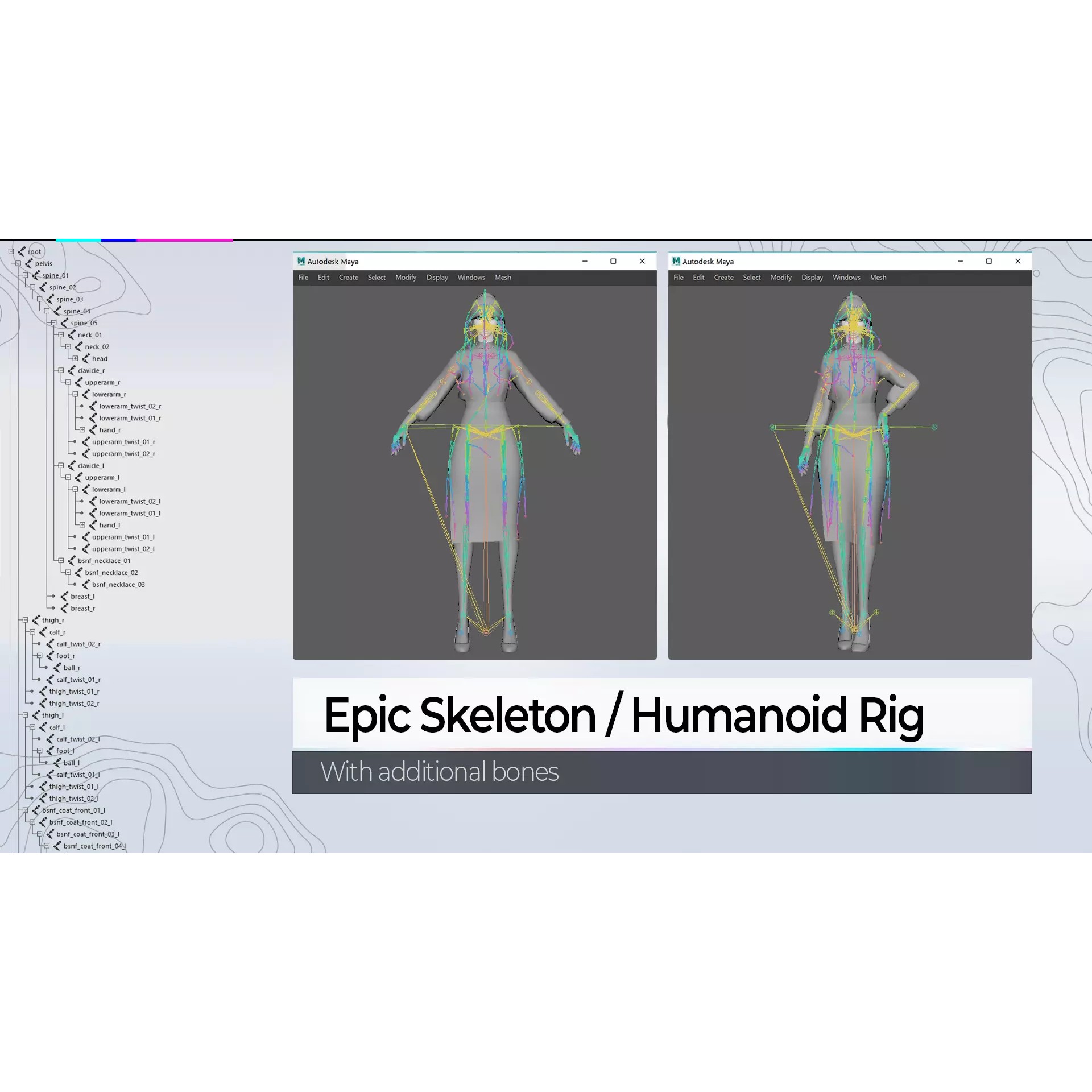 Business Lady - Low-Poly Game-Ready 3D Model - View 16