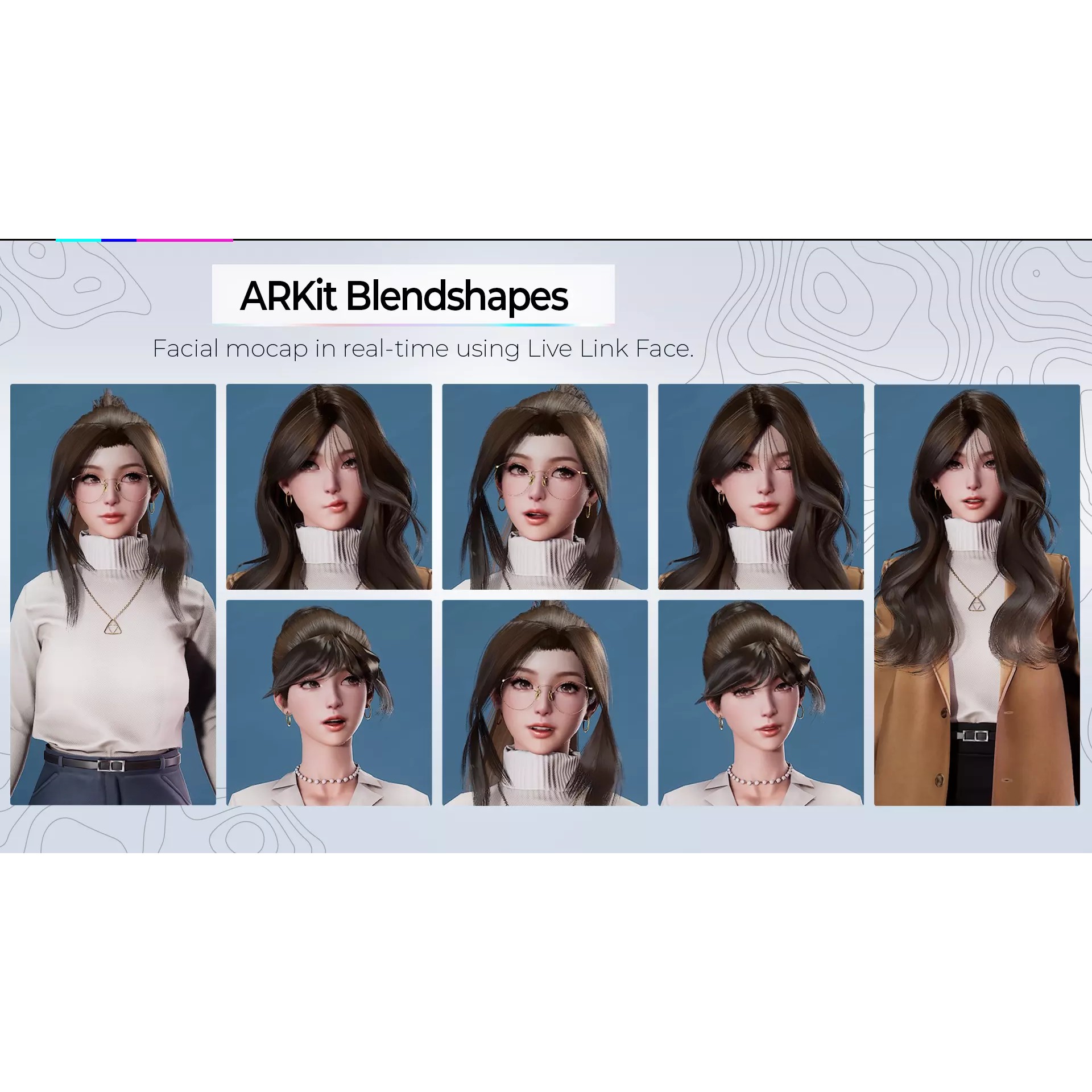 Business Lady - Low-Poly Game-Ready 3D Model - View 9