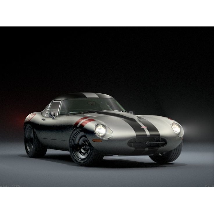 Jaguar Eagle E Low Drag GT - Game-Ready 3D Model - View 14