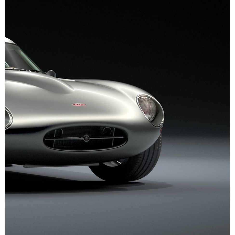 Jaguar Eagle E Low Drag GT - Game-Ready 3D Model - View 4