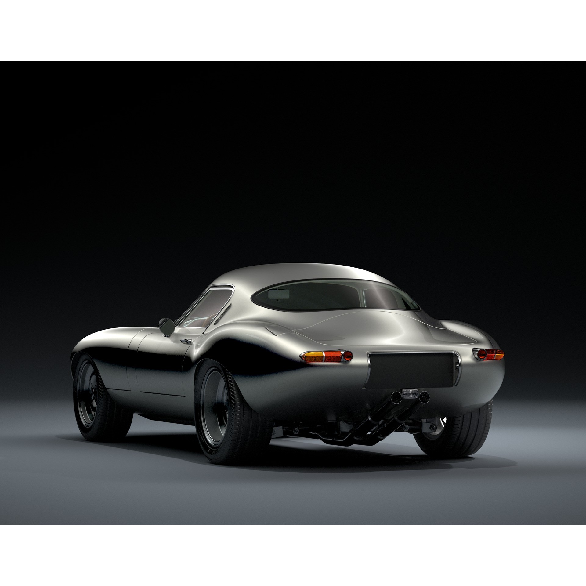 Jaguar Eagle E Low Drag GT - Game-Ready 3D Model - View 5