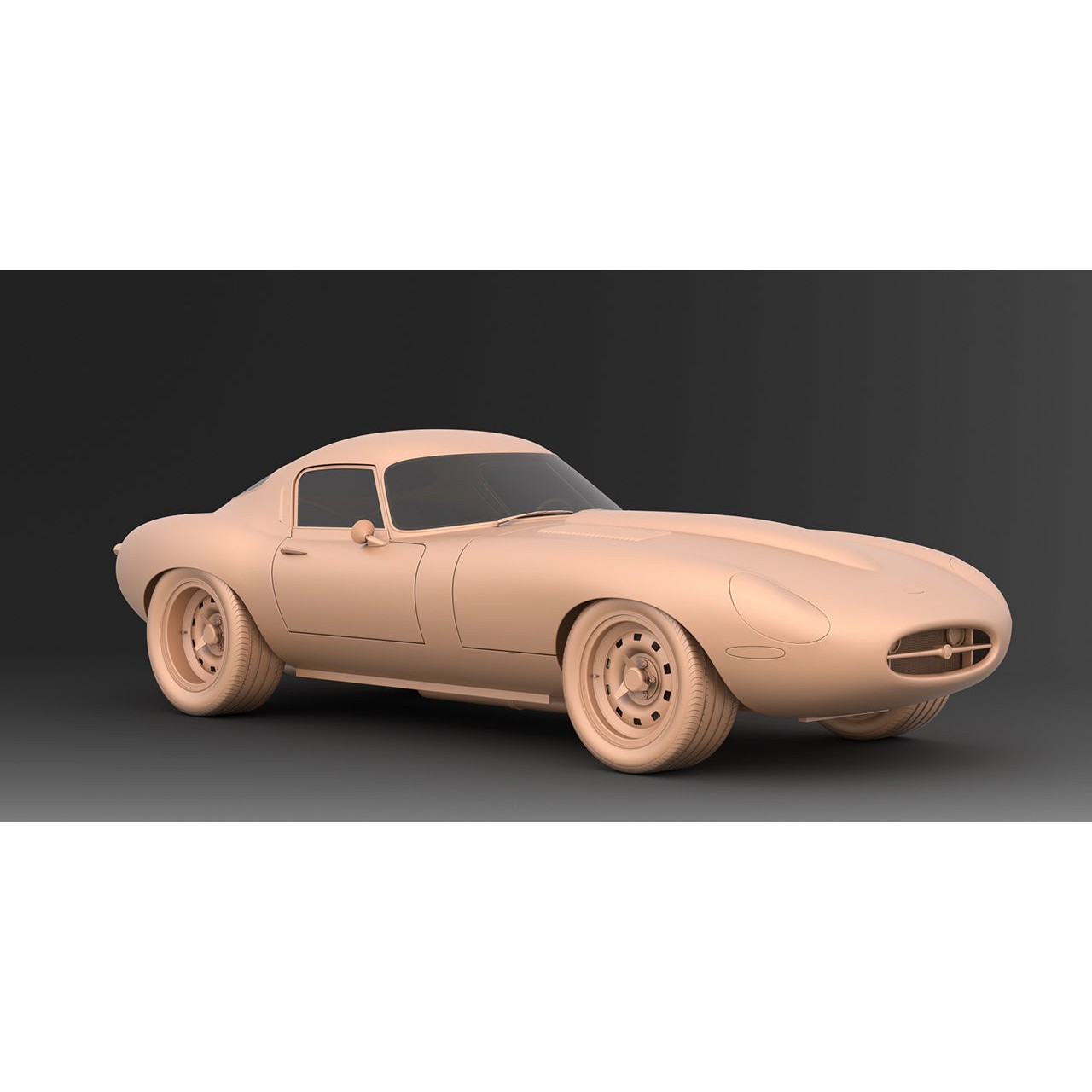 Jaguar Eagle E Low Drag GT - Game-Ready 3D Model - View 6